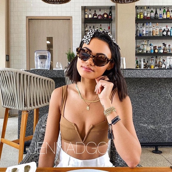 L*space lee lee top and Frenchi bottom in camel - Picture 2 of 8